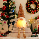 Boneco de Natal LED Gnomo Decoração Natalina