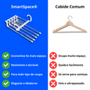 Cabide 5 em 1 - SmartSpace® | Compre 1, Leve 3