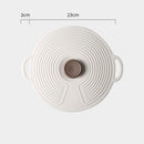 Tampa de Silicone Universal Dobrável para Micro-ondas