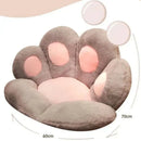 Almofada Pelúcia Pata de Gato Decorativa para Casa