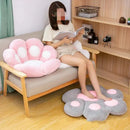 Almofada Pelúcia Pata de Gato Decorativa para Casa
