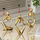 Escultura Nórdica Decoração para Sala