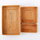 Bandeja Decorativa Para Alimentos de Bamboo