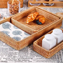 Bandeja Decorativa Para Alimentos de Bamboo