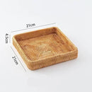 Bandeja Decorativa Para Alimentos de Bamboo