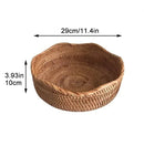 Bandeja Decorativa Para Alimentos de Bamboo
