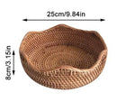 Bandeja Decorativa Para Alimentos de Bamboo