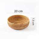 Bandeja Decorativa Para Alimentos de Bamboo