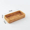 Bandeja Decorativa Para Alimentos de Bamboo