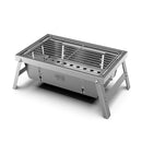 Churrasqueira Portátil Dobrável de Inox
