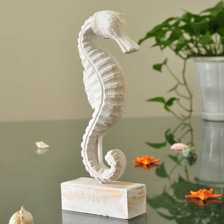 Decoracao Para Casa Artesanato de Madeira Fundo do Mar