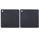 Descanso de Panela Silicone 2/4 Peças Antiderrapante