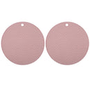 Descanso de Panela Silicone 2/4 Peças Antiderrapante