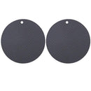 Descanso de Panela Silicone 2/4 Peças Antiderrapante