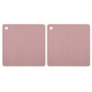 Descanso de Panela Silicone 2/4 Peças Antiderrapante