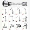 Extensor de Torneira Flexível em Aço Inox