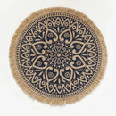 Jogo Americano Redondo Boho 38cm