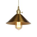 Luminária Pendente Metálica Retrô Vintage Industrial
