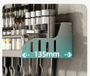 Prateleira para Cozinha Organizador de Temperos e Utensílios Aço Inoxidável