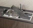 Prateleira para Cozinha Organizador de Temperos e Utensílios Aço Inoxidável
