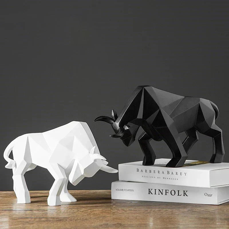 Estátua de Touro de Wall Street em Resina para Decoração