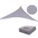 Toldo Portátil Impermeável Flexível e Resistente Com Proteção UV Triangular