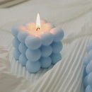 Vela Estilo Cubo de Bolhas Aromática de Soja para Decoração e Lazer